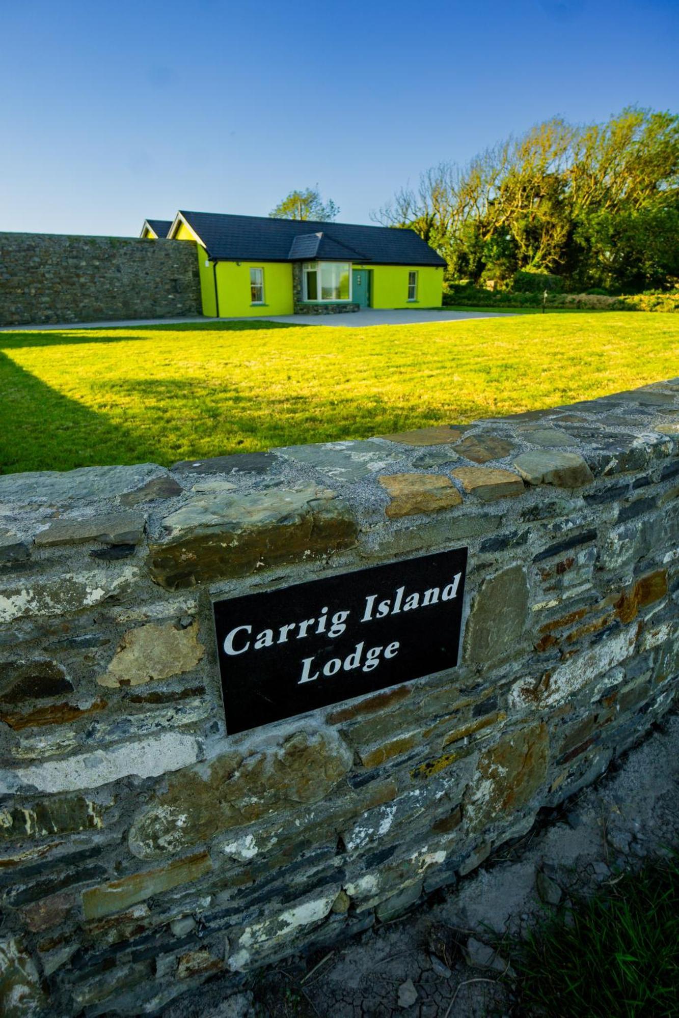 Carrig Island Lodge Ballylongford Exteriör bild